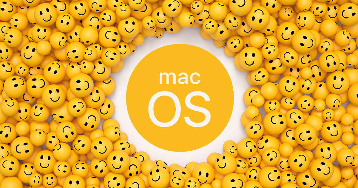 Jak łatwo wstawiać emoji w macOS?