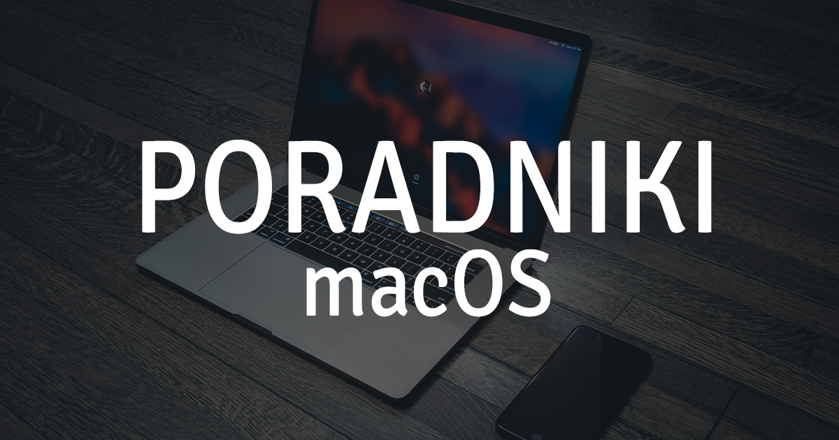 Jak przenieść DOCK w macOS na inny ekran?