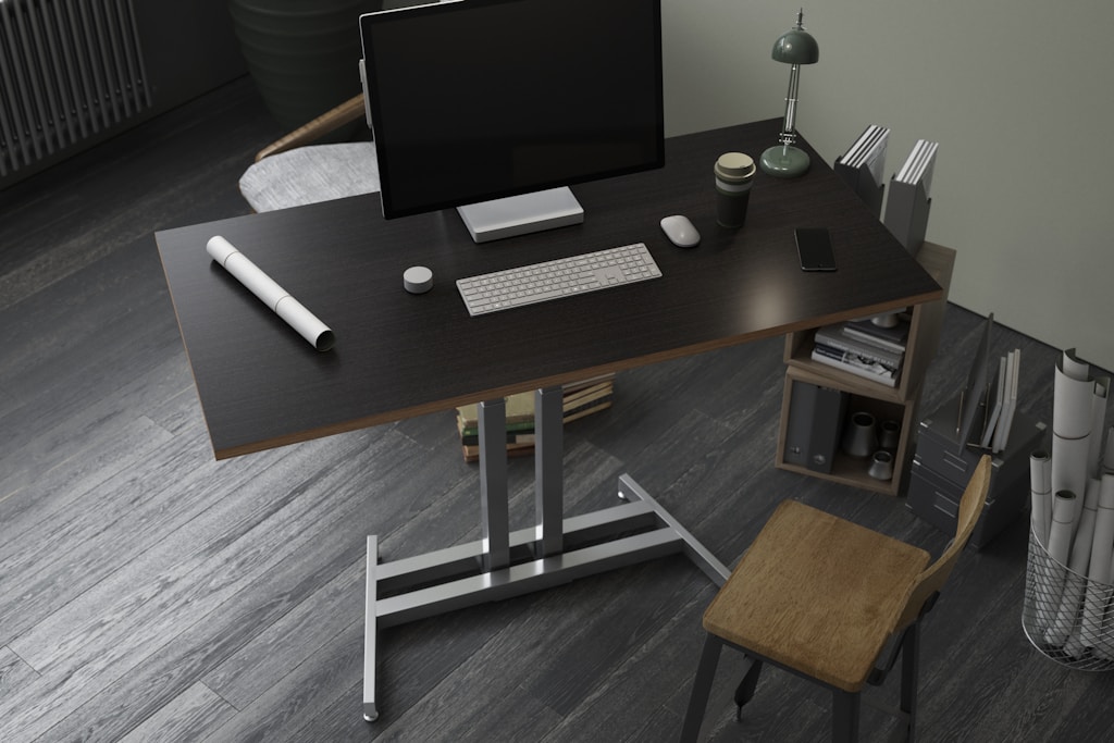 Wybierz komfort pracy — oferta biurek regulowanych w Fly-Desk